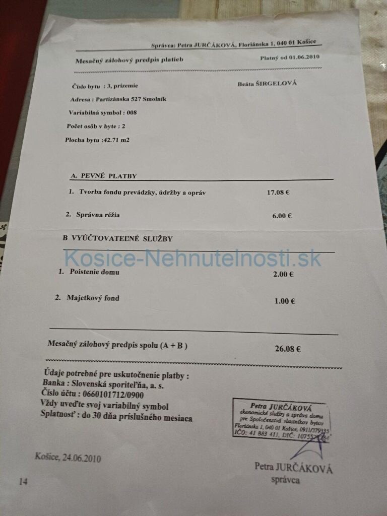 Predaj tehlový byt 1i 42 m2 Smolník okr. Gelnica — foto 13