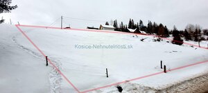 Predaj pozemok Ždiar 1633 m2 parcela C intravilán, asfaltová prístupová cesta — foto 1