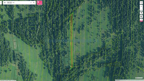 Predaj pozemok v obci Ždiar o rozlohe 1895 m2 – parcela typu E - samota