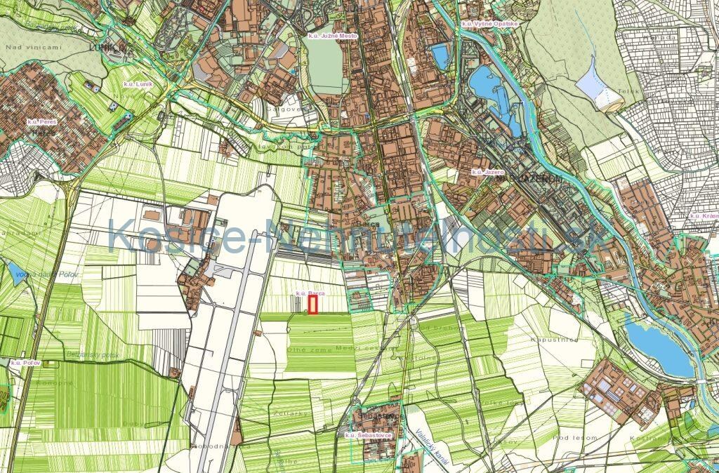Ponúkam na predaj 17400 m2 investičný pozemok v mestskej časti Košice - Barca — foto 3