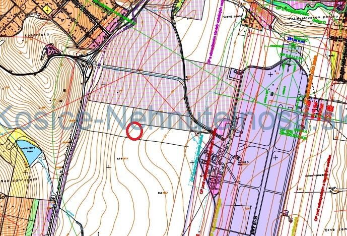 Pozemok v m. č. Košice - Barca 13150 m2 pri letisku v priemyselnej oblasti — foto 5
