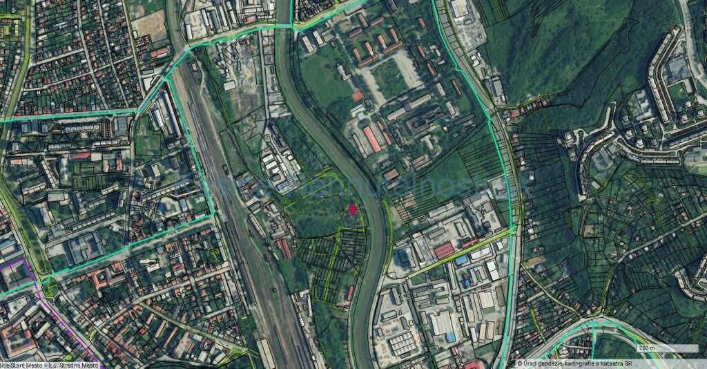 Pozemok 4309 m2 Stredné Mesto – Košice — foto 5