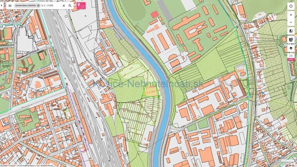 Pozemok 4309 m2 Stredné Mesto – Košice