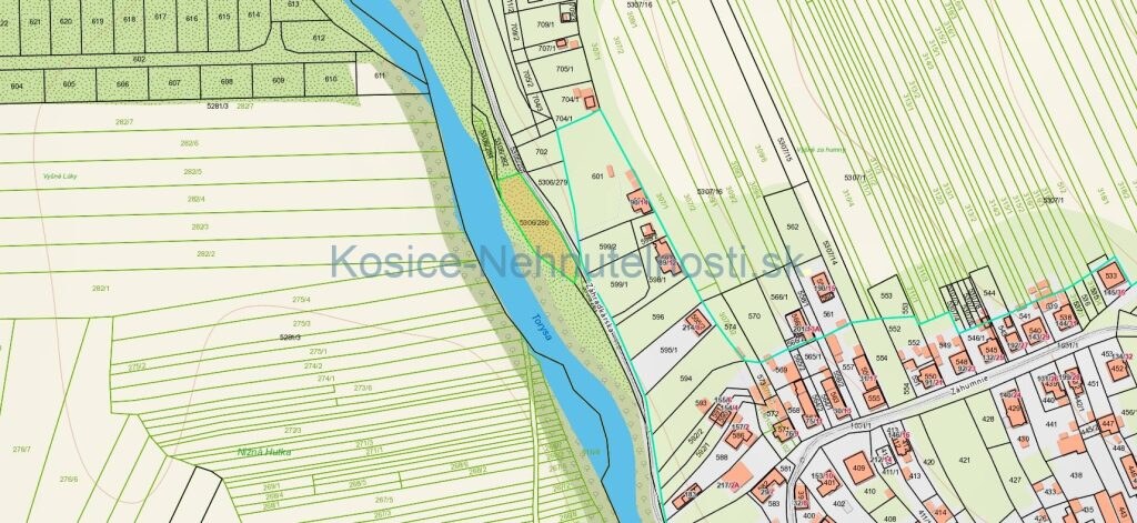 Pozemok 1160 m2 Nižná Hutka - Košice - okolie — foto 5