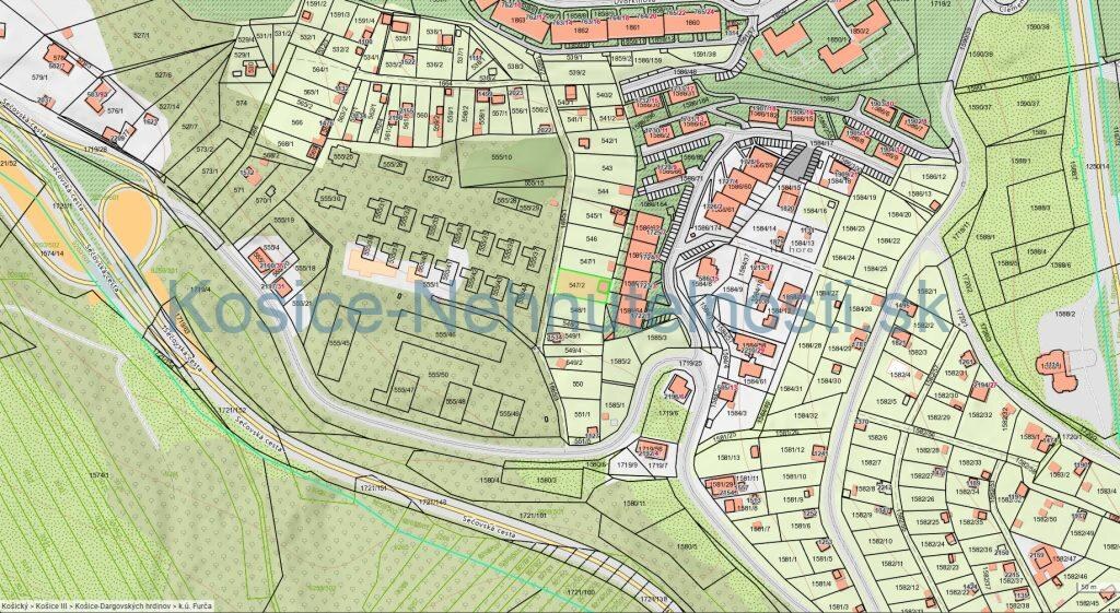 Veľký pozemok 1078m2 s murovanou chatou 90m2, Košice-Furča — foto 5
